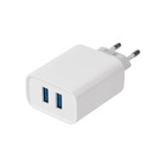Сетевое зарядное устройство для iPhone/iPad REXANT 2 x USB, 5V, 2.4 A, белое, 1шт