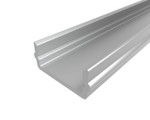 Профиль накладной алюминиевый LP-0616-2 Anod, 2м