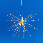 Uld-h3030-150/dta/3aa/rc warm white ip20 fireworks фигура светодиодная «фейерверк» на батарейках 3aa (не в/к), 30х30см. Подвесная. 120 светодиодов. Теплый белый свет. Пульт ДУ (в/к). Провод прозрачный. TM Uniel, 1шт