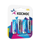 Элемент питания алкалиновый AA/LR6 BP-4 (блист.4шт) КОСМОС KOCLR64BL_classic, 1упак. 4шт