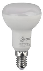 Лампочка светодиодная ЭРА STD LED R50-6W-827-E14 Е14 / Е14 6Вт рефлектор теплый белый свет, 1шт