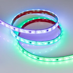 Лента герметичная SPI-PS-B60-12mm 12V RGB-PX3-BPT (12 W/m, IP67, 5060, 5m) (SPI-RGB), 5м