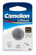Элемент питания литиевый CR1616 BL-1 (блист.1шт) Camelion 3070, 1упак. 1шт