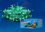 Uld-s0500-050/dta green ip20 гирлянда светодиодная с контроллером, 5м. 50 светодиодов. зеленый свет. провод прозрачный. тм uniel, 1шт