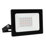 Ulf-q517 30w/red ip65 220-240v black прожектор светодиодный. красный свет. корпус черный. tm volpe, 1шт