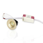 Светодиодный светильник Spotlight AR-PNR-3W (3W, 220V, круг, корпус жемчужный никель) (дневной белый 4000K), 1шт