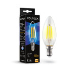 Светодиодная лампа Crystal Candle 5W 3000K E14 DIM 7200, 1шт