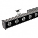 Линейный прожектор AR-Line-500-12W Warm2700 (GR, 15x60 deg, 230V) (Arlight, IP65 Металл, 3 года) (теплый белый 2700K), 1шт