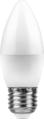 Лампа светодиодная LB-97 Свеча E27 7W 4000K, 1шт