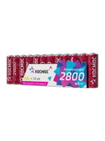 Аккумулятор HR6 2800мАч Ni-MH 12 в спайке КОСМОС KOCR6NIMH2800mAh12S, 1УП.12 шт