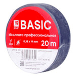 Изолента класс А 0.18х19мм (рул.20м) син. EKF plc-iz-a-s, 1шт