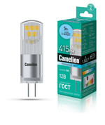 Лампа светодиодная LED5-G4-JC-NF-845-G4 5Вт 12В AC-DC Camelion 13750, 1шт