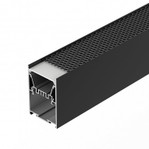Профиль LINE-5075-HONEYCOMB-2000 BLACK, 2м