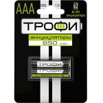 Аккумуляторы NiMH (никель-металлгидридные) Трофи HR03-2BL 650 mAh GREEN POWER, 2шт