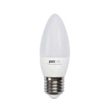 Лампа светодиодная PLED-SP 9Вт C37 свеча 3000К тепл. бел. E27 820лм 230В JazzWay 5001923A, 1шт