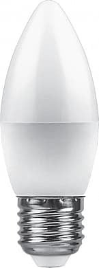Лампа светодиодная, (9W) 230V E27 2700K, LB-570, 1шт
