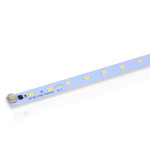 Светодиодная линейка 2835, 24 led, 220V, 10W, 520mm (теплый белый 3000K), 1шт