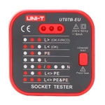 Тестер розеток UNI-T UT07B-EU, 1шт