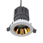 Светильник встраиваемый поворотный REXANT Horeca Dark Light с антиослепляющим эффектом 12 Вт 4000 К LED GOLD, 1шт