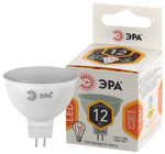 Лампочка светодиодная ЭРА STD LED MR16-12W-827-GU5.3 GU5.3 12Вт софит теплый белый свет, 1шт