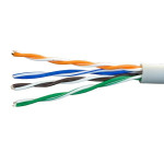 Кабель витая пара U/UTP кат.5E 4x2x0.51 solid Cu PVC In. Premium (м) SUPRLAN 01-0313-5, 1м