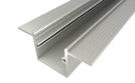 Профиль алюминиевый под шпаклевку LC-LPSH-2558-2 Anod, 2м