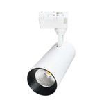 Ulb-q277 30w/4000к white светильник-прожектор светодиодный трековый. 2300 лм. белый свет (4000К). Корпус белый. ТМ Volpe, 1шт