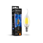 Светодиодная лампа Voltega VG10-CW1E14warm6W-F (E14, 2800K, 6Вт), 1шт