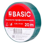 Изолента класс А 0.18х19мм (рул.20м) зел. EKF plc-iz-a-g, 1шт