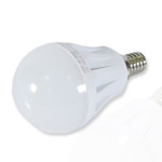 Светодиодная лампа E14-E39-4W (220V, 4W, шар) (теплый белый 3000K), 1шт