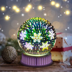 Светодиодная новогодняя фигура ЭРА ENGDS-15 Снежинки 6 LED, 1шт