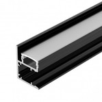 Профиль WALL-2228-2000 ANOD BLACK (Arlight, Алюминий), 2м