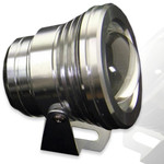 Светодиодный прожектор PRP-10S-CW-220 (10W, 220V, IP68, белый, линза, стальной), 1шт