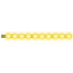 Uls-n21-2835-120led/m-8mm-ip67-220v-8w/m-50m-yellow светодиодная гибкая герметичная лента. neon. бобина 50 м. желтый свет. tm uniel., 1шт