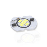 Светодиодная матрица 5730, 6 led, 220V, 6W, Ф32mm, D140, white, 1шт