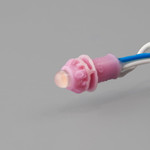Светодиодный модуль герметичный цветной колпачок PIX LP-D9-50LED (12V, 0.2W, 100 Lm, IP65) (розовый), 20шт