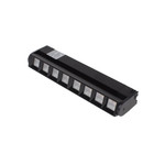 Светильник трековый светодиодный GD-TX-20 2L PXN9 (220V, 20W, day white, 280mm, черный корпус) (дневной белый 4000K), 1шт