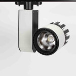 Светодиодный светильник трековый LDD-145-30, черно-белый корпус (30W, 220V) (дневной белый 4000K), 1шт