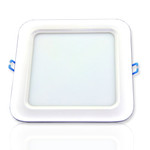 Светодиодная панель BKV-180x180-11W (белый круг в квадрате, 11W, 180x180x13mm) (теплый белый 3000K), 1шт