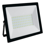 Прожектор светодиодный, 2835 SMD, 50W 6400K  AC220V/50Hz IP65, черный в компактном корпусе, SFL90-70, 1шт