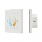 Сенсорная панель DALI-901-11-4G-4SC-MIX-DT8-IN White (BUS/230V), 1шт