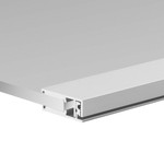 Алюминиевый Профиль Klus-Glass-56-2000 Anod, 2м