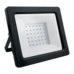 Прожектор светодиодный, 2835SMD, 30W синий AC220V/50Hz IP65, в черном компактном корпусе, LL-903, 1шт