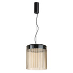 5047/20L L-VISION ODL24 303 черный/светл.янтарный/металл/стекло Подвес LED 20W 4000К 2238Лм PILLARI, 1шт