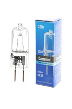 Лампа Camelion JD 230V 20W G6.35, 1шт