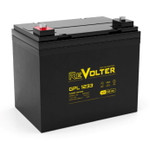 Аккумулятор 12В 33А.ч REVOLTER GPL 1233, 1шт