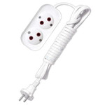 Удлинитель 2х3м без заземл. 6А IP20 У6-011 ШВВП 2х0.75 UNIVersal 9631912, 1шт