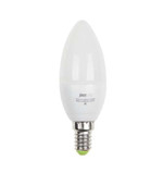 Лампа светодиодная PLED-ECO 5Вт C37 свеча 3000К тепл. бел. E27 400лм 230В JazzWay 2855312A, 1шт