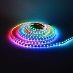 Светодиодная лента LUX class, 5050, 60 led/m, RGB-SPI (WS2813), 5V, белый шлейф, IP20 (SPI-RGB), 5м