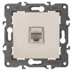 14-3107-02 ЭРА Розетка RJ45, IP20, сл.кость, 1шт